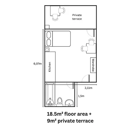 דירה Casa Playa *